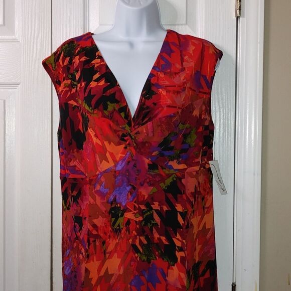 Kim Rogers Career casual sleeveless dress Sz 12 NWT - Picture 3 of 6
